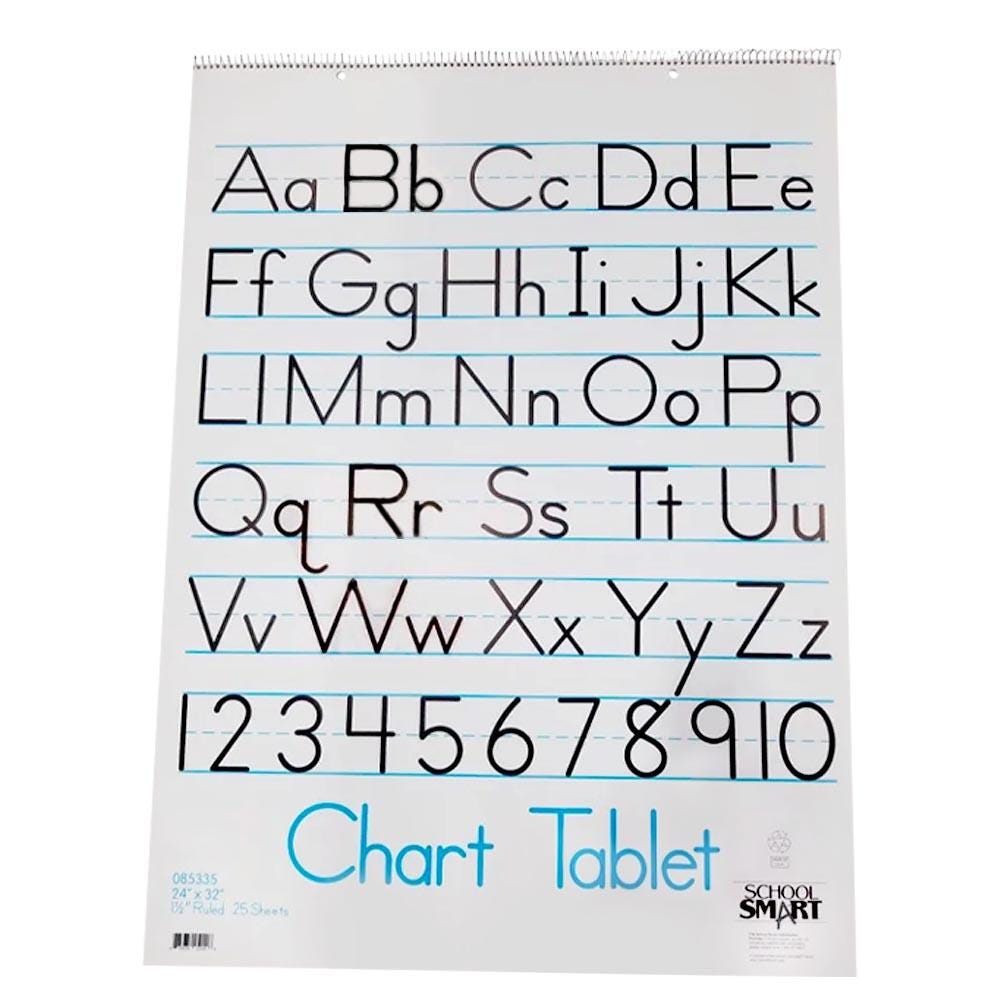 Chart Tablets, Chart Supplies, Item Number 085335